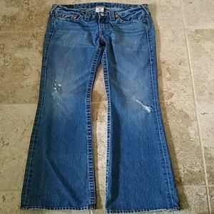 True Religion distressed "Bobby"jeans
